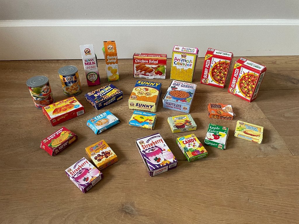 Mini boodschappen winkel Kado verjaardag Sint Kerst, Ophalen, Gebruikt, Overige materialen, Speelkeuken-accessoire