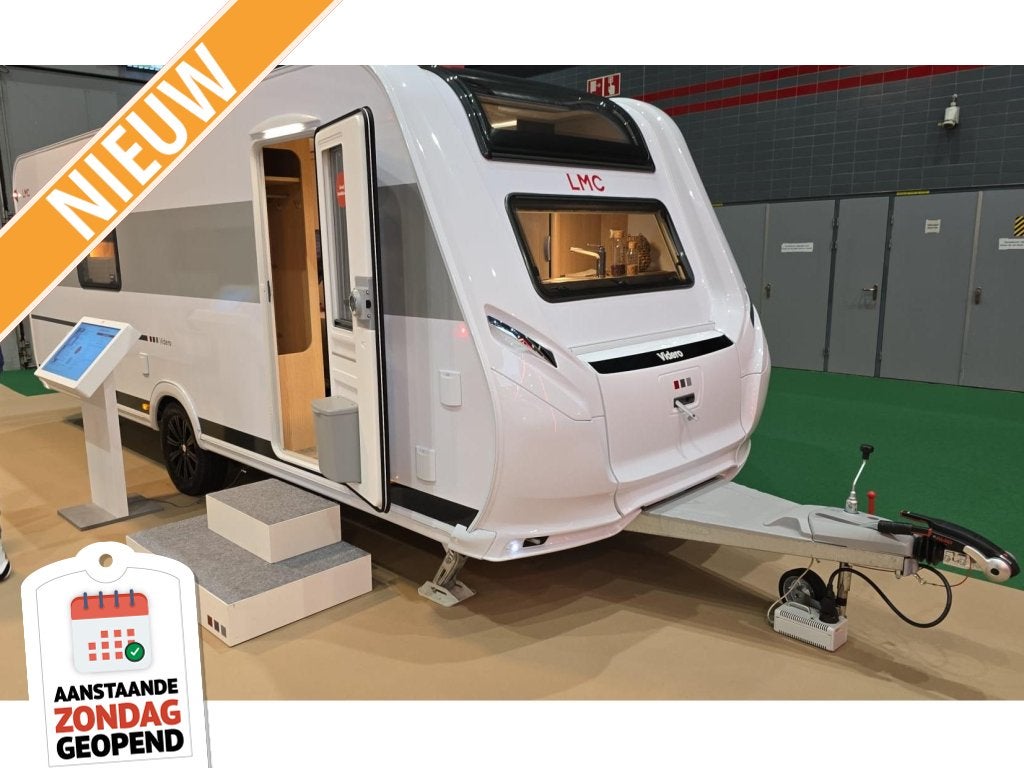 LMC Videro 580D & badkamer & vloerverwarming, Caravans en Kamperen, Tot en met 2, Bedrijf, Schokbreker, Overige typen