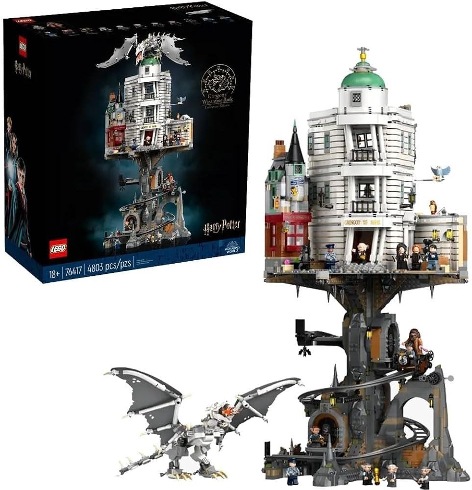 LEGO 76417 Harry Potter Gringotts Wizarding Bank, Ophalen of Verzenden, Zo goed als nieuw