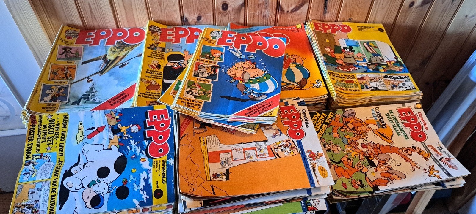 EPPO,  complete jaargangen 1975 - 1982, Boeken, Complete serie of reeks, Ophalen, Gelezen