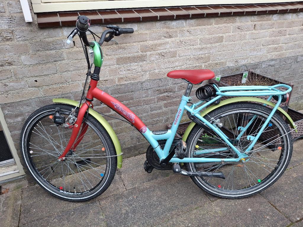 Leuke kinderfiets Batavus Gabana, Fietsen en Brommers, Ophalen, Gebruikt, Terugtraprem, 20 inch of meer
