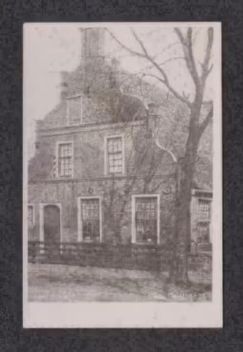 Ameland Nes Oude Woning 1949., Ophalen of Verzenden, 1940 tot 1960, Gelopen, Waddeneilanden