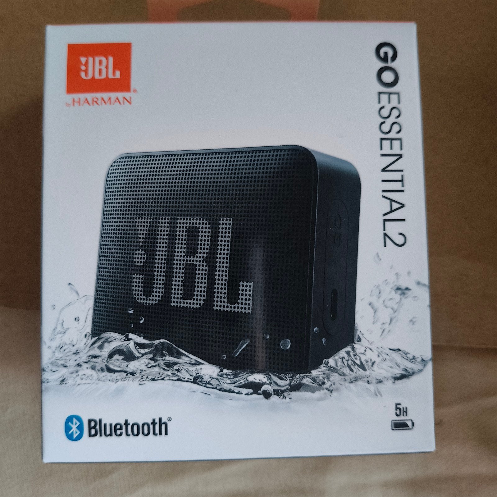 JBL GO Essential - Bluetooth Mini speaker - Zwart, JBL, Overige typen, Ophalen of Verzenden, Zo goed als nieuw