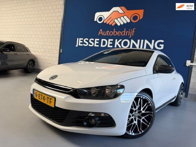 Volkswagen Scirocco 1.4 TSI / bj.2009 / kleur: wit / airco /, Auto's, Volkswagen, Voorwielaandrijving, Euro 5, 15 km/l, Gebruikt