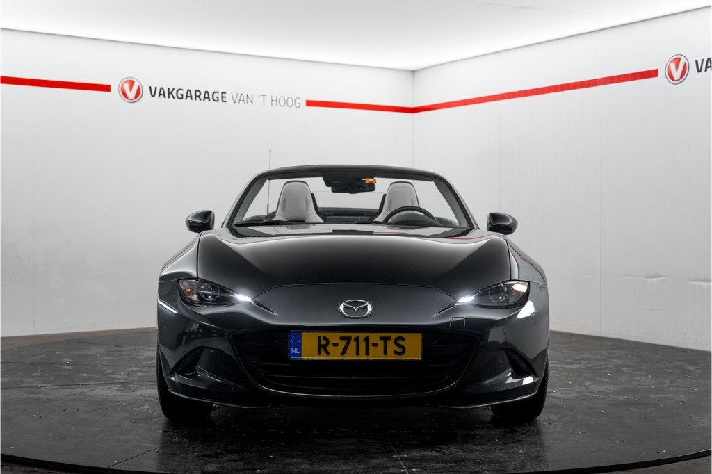 Mazda MX-5 2.0 SkyActiv-G 184 Signature Stoelkoeling Navi Ca, 1998 cc, Achterwielaandrijving, 4 cilinders, Cabriolet