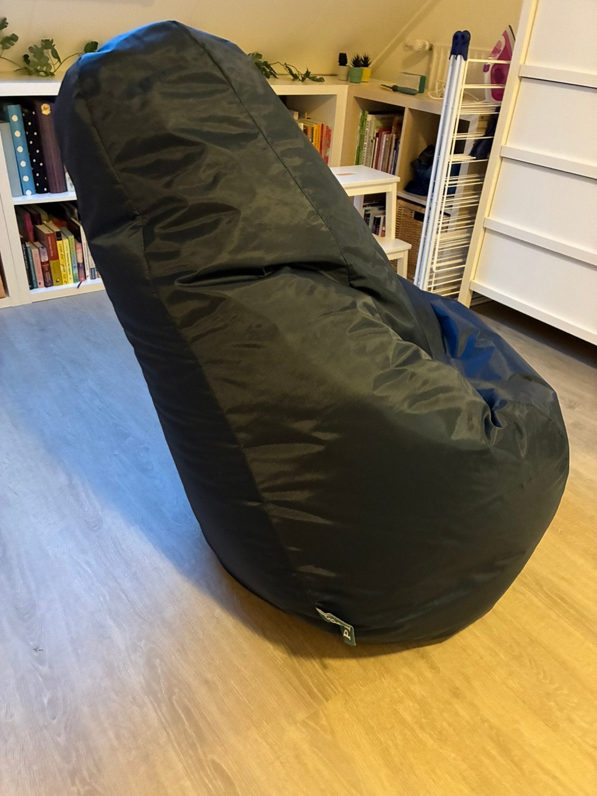 Mooie donkerblauwe Ploff zitzak te koop, Ophalen, Zo goed als nieuw, Blauw