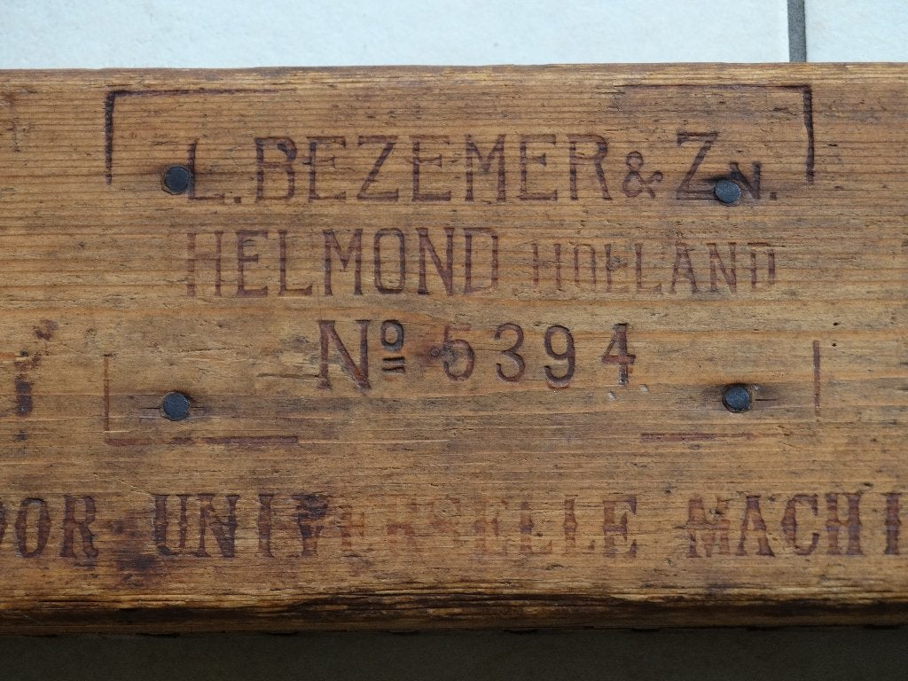 Complete sigarenplank sigarenmal Bezemer 2 delen, Ophalen of Verzenden