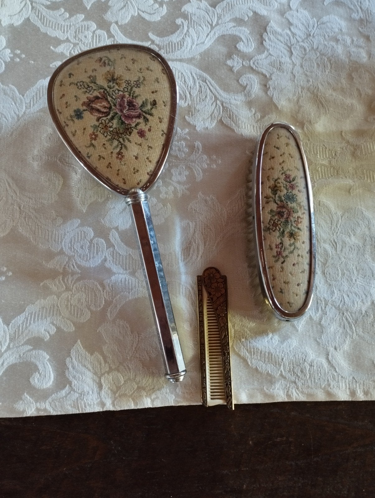 Vintage kaptafelset, Ophalen, Rechthoekig, Minder dan 50 cm