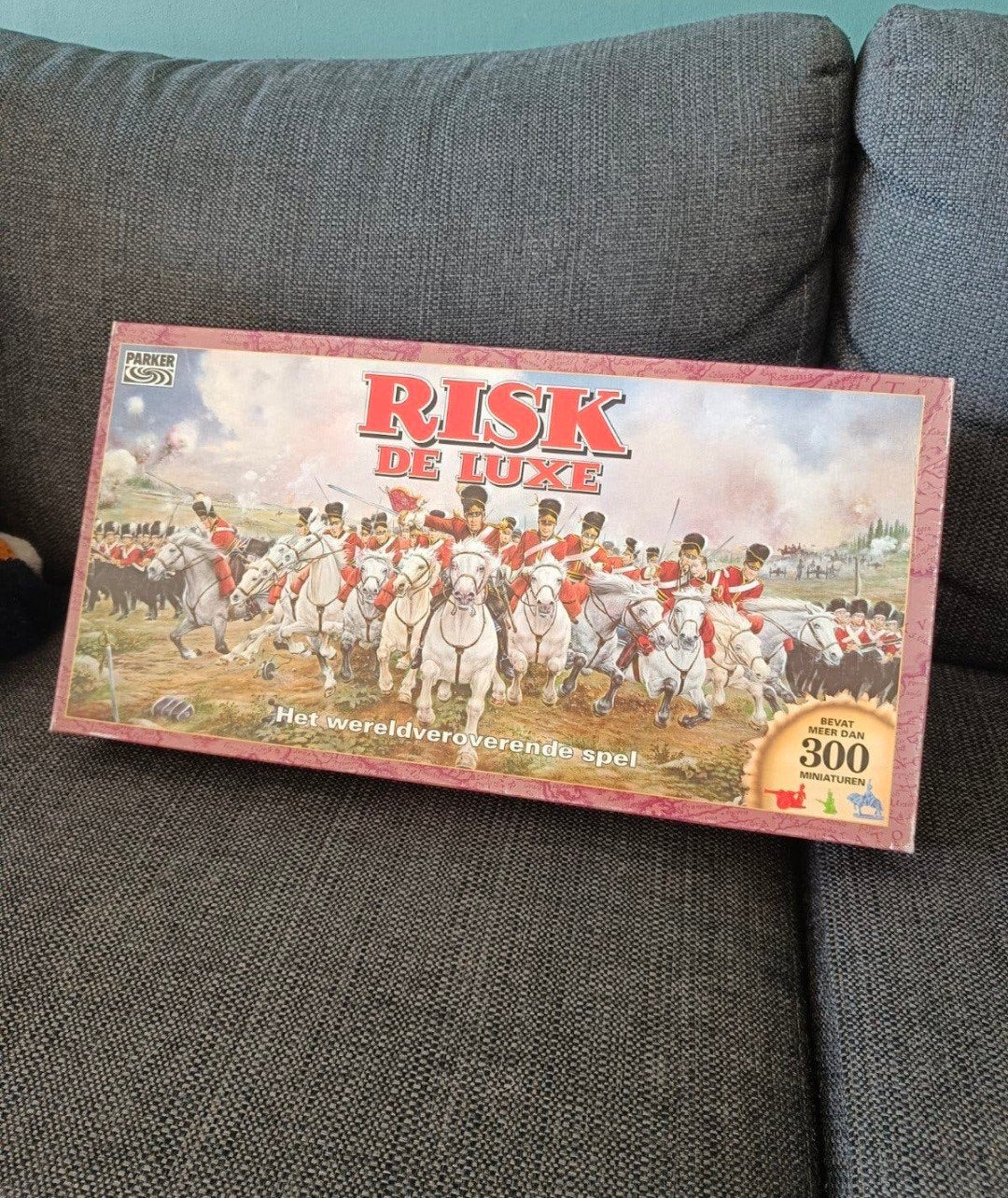 Risk de Luxe - Strategisch Bordspel (300+ miniaturen, Hobby en Vrije tijd, Drie of vier spelers, Ophalen of Verzenden, Gebruikt