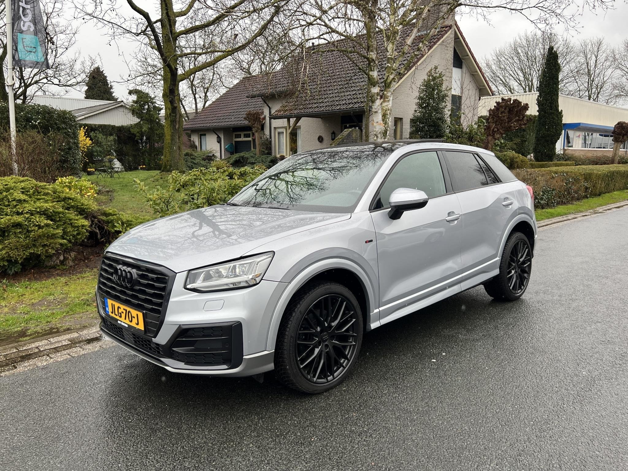 Audi Q2 35 TFSI 150PK Automaat•S-Line•Pano•Leder, Auto's, 4 cilinders, 150 pk, Leder, Bedrijf