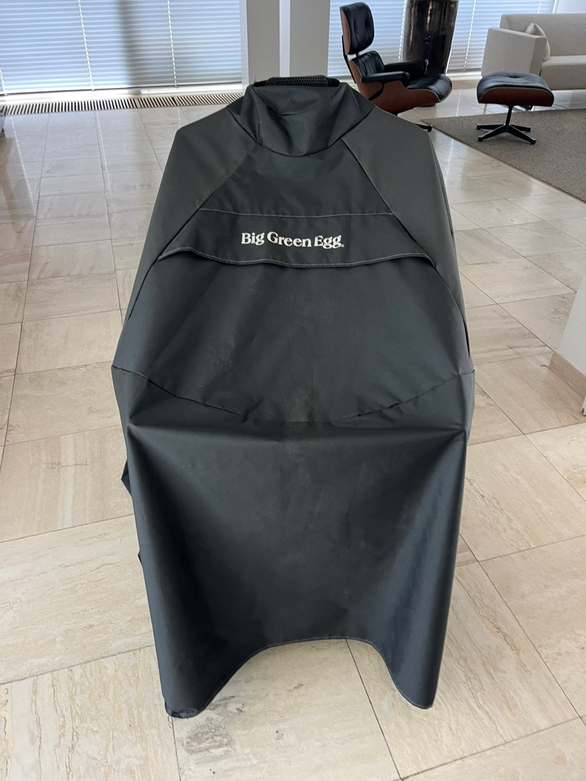 Big Green Egg hoes L - Beschermhoes voor Large model, Ophalen, Zo goed als nieuw