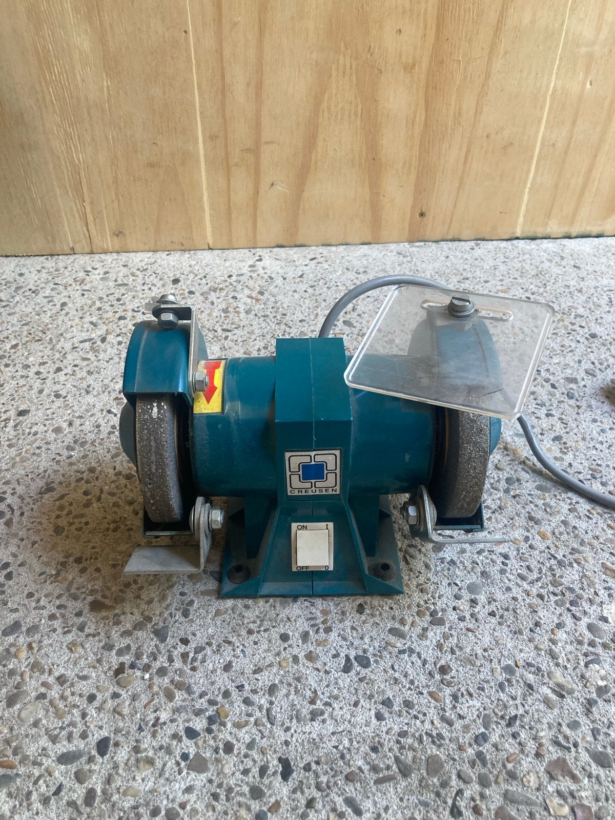 Creusen Werkbankslijpmachine - Zo goed als nieuw, Ophalen, Zo goed als nieuw, Minder dan 700 watt, Werkbankslijpmachine