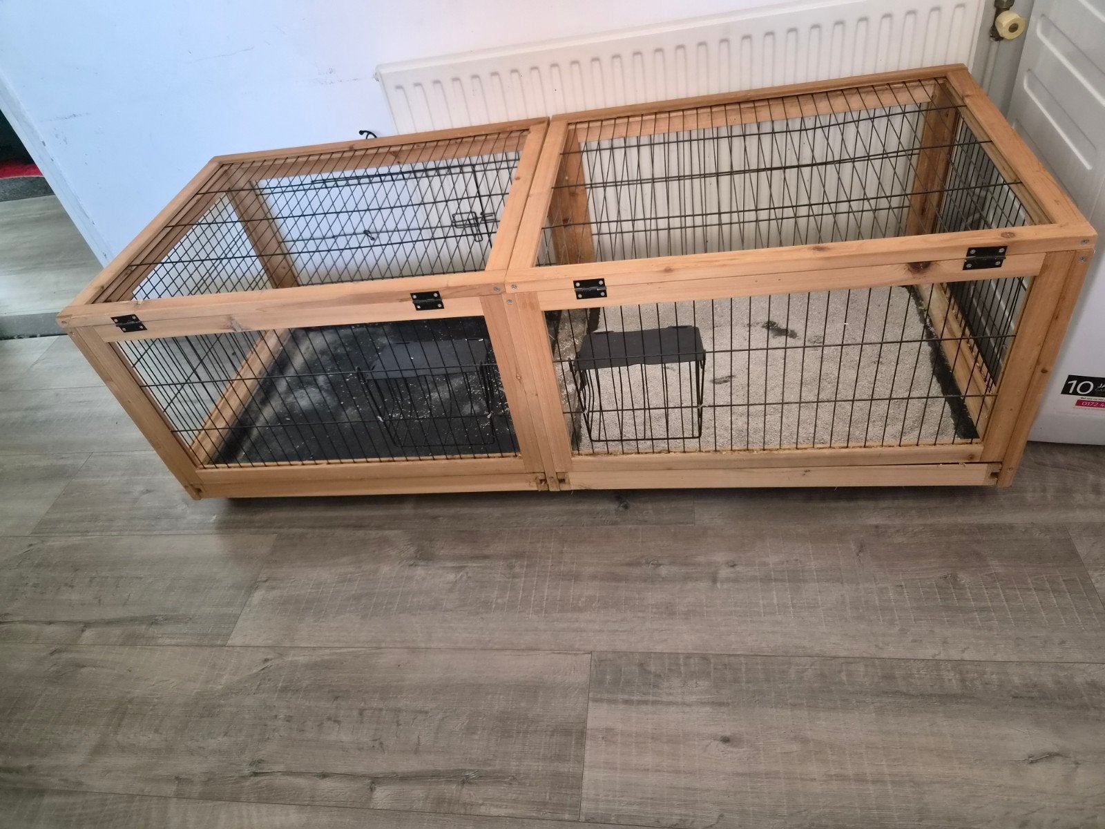 konijnen / caviakooi 150cm + ren, Ophalen, 110 cm of meer, Kooi, Minder dan 60 cm