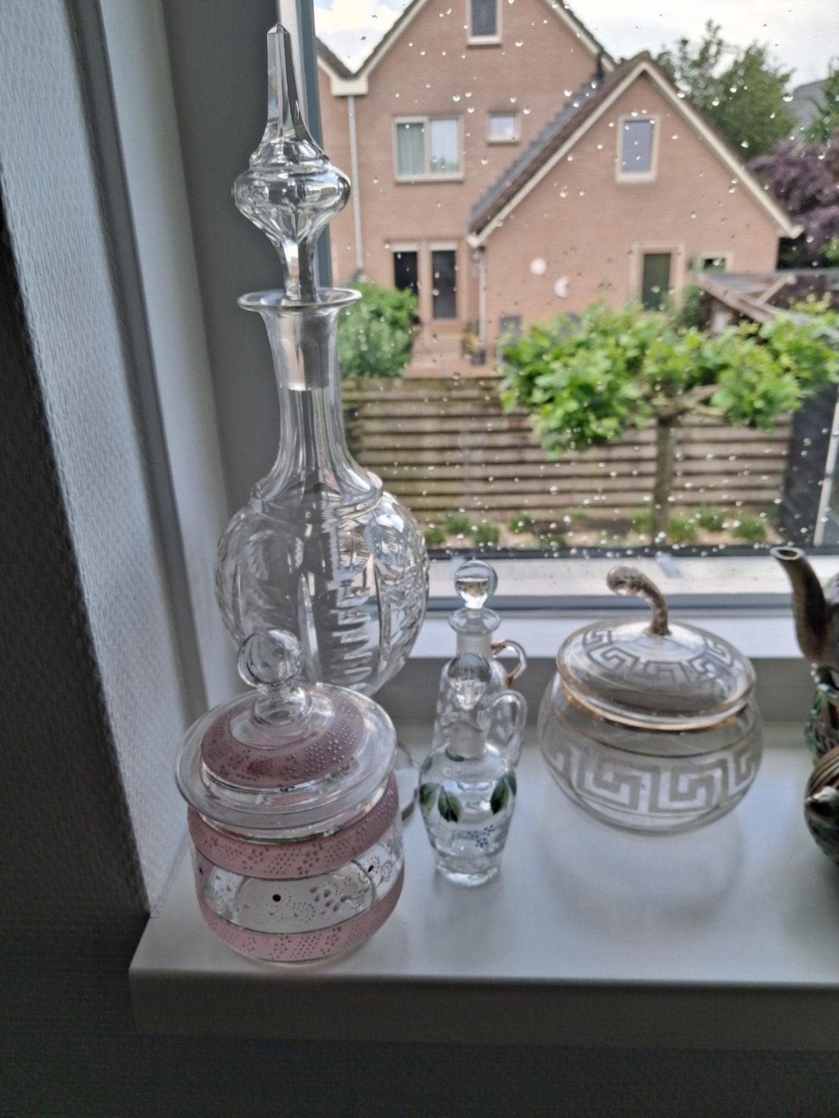 Div.glas en aardewerk, Ophalen of Verzenden, Rond, Overige materialen