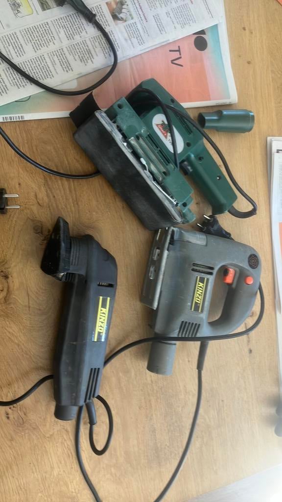 Vlakschuurmachine driehoeksvhuurmachine decoupeerzaag, Doe-het-zelf en Verbouw, Gereedschap | Schuurmachines, Ophalen of Verzenden