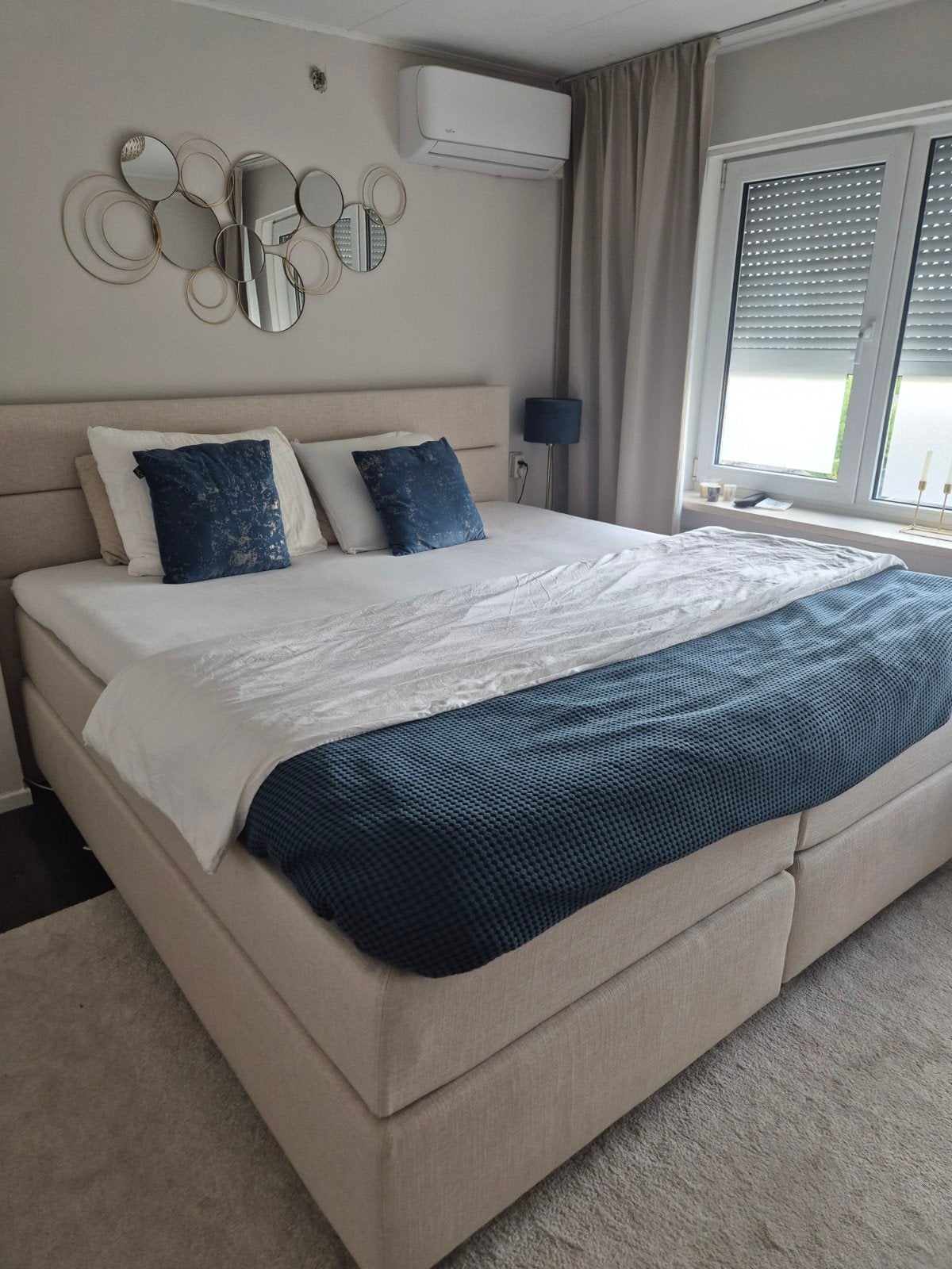 Swisse Sense boxspring extra groot, Huis en Inrichting, Ophalen, Meerkleurig, 210 cm, Tweepersoons