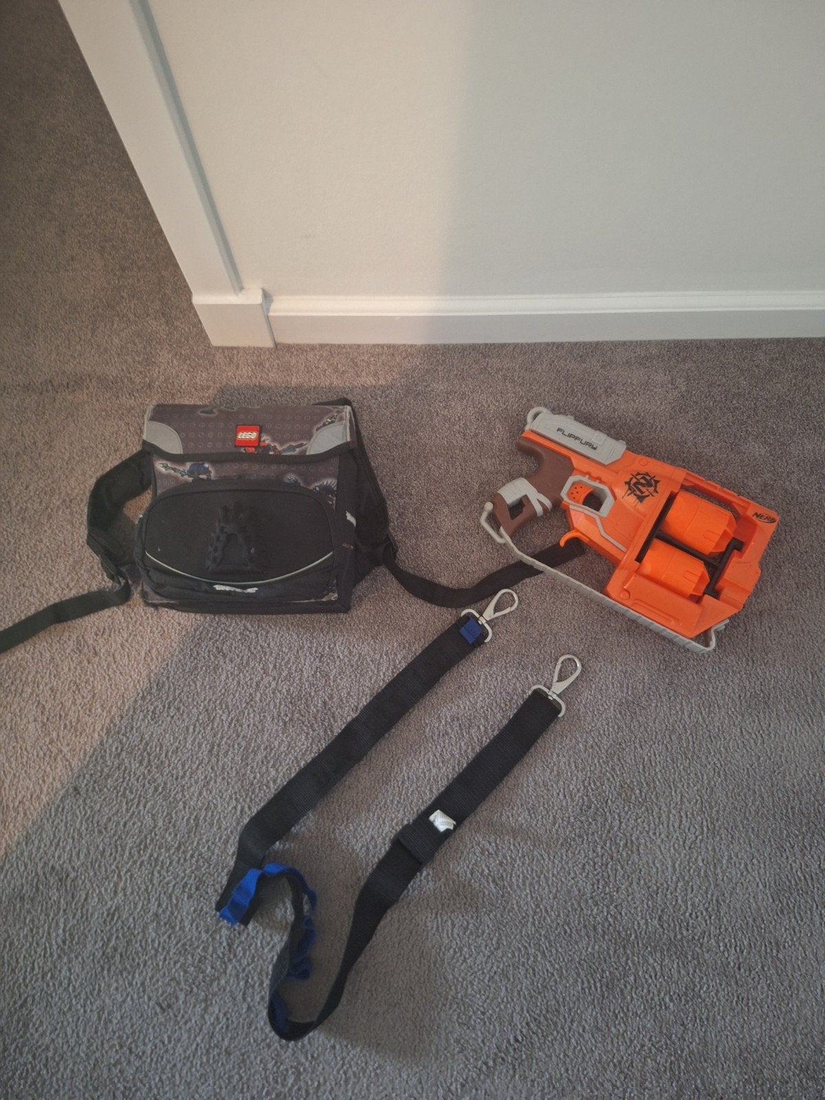 Nerf tas, riem en Nerfpistool - Compleet speelset, Ophalen of Verzenden