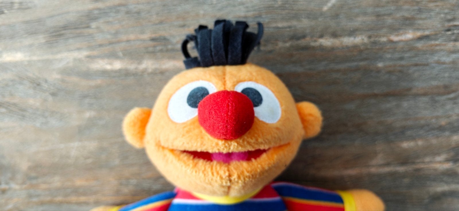 knuffel Ernie van SESAMSTRAAT, Kinderen en Baby's, Ophalen of Verzenden, Zo goed als nieuw, Overige typen