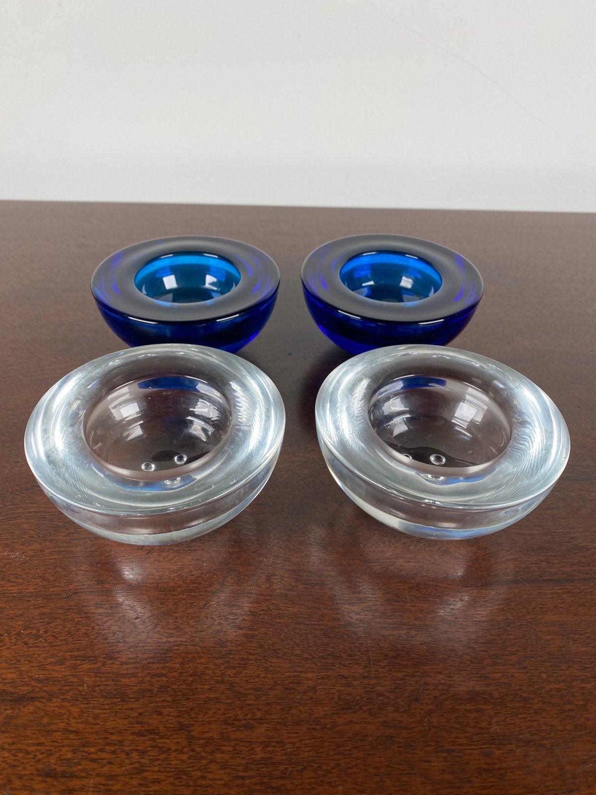 Vier iittala waxinelicht houders, Ophalen of Verzenden