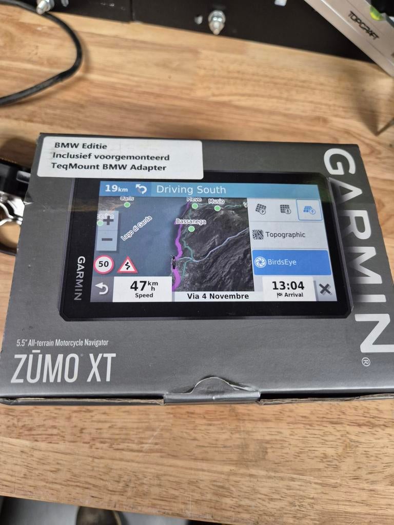 Garmin Zumo XT BMW Editie Motorfiets Navigator, Ophalen of Verzenden, Zo goed als nieuw