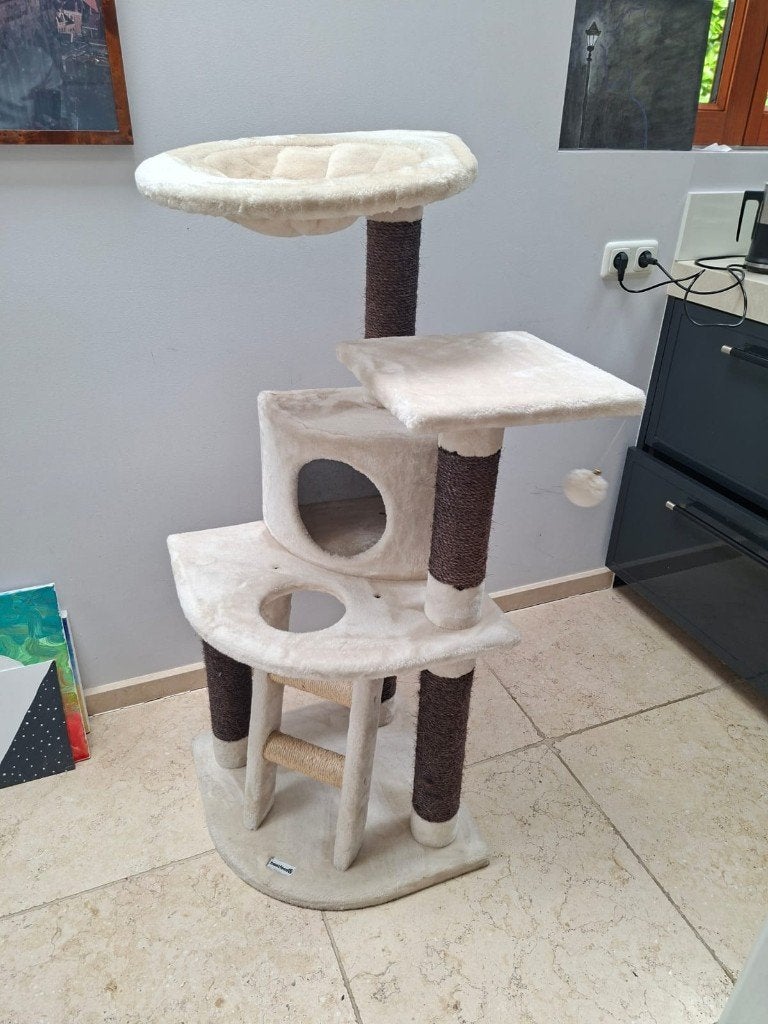 Beeztees krabpaal voor katten, Ophalen, Zo goed als nieuw, Krabpaal
