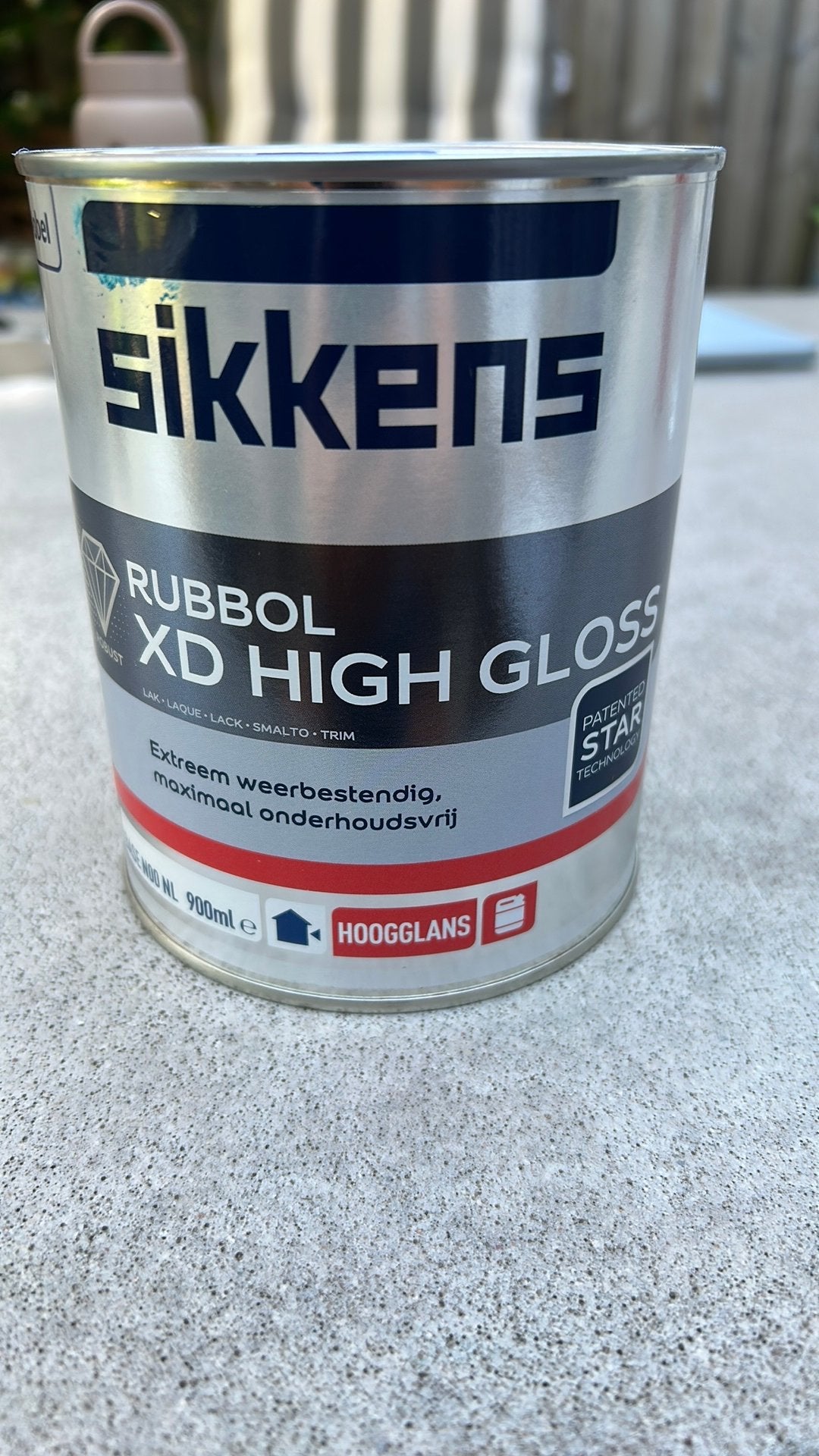 Sikkens Rubbol XD High Gloss, Ophalen, Blauw, Minder dan 5 liter, Verf