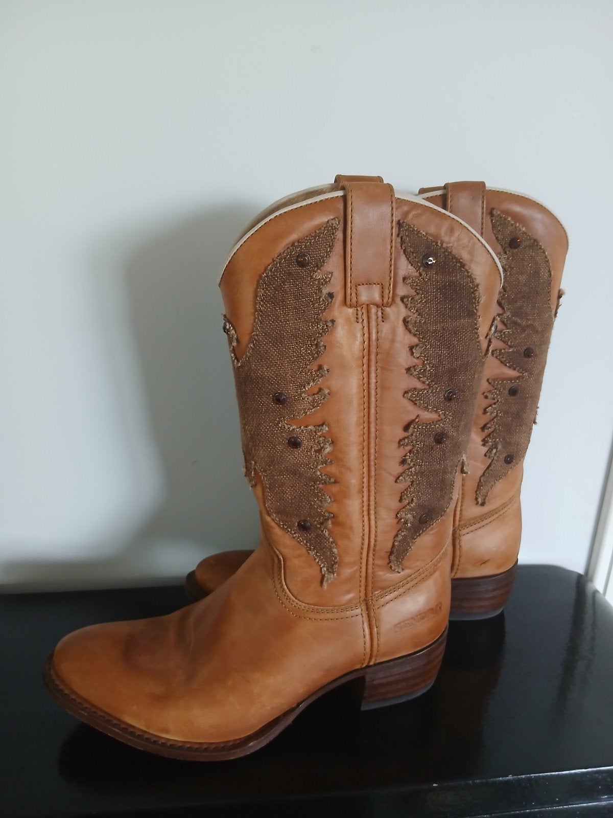 Zgan Sendra halfhoge laarzen maat 36, Sendra, Bruin, Ophalen of Verzenden, Zo goed als nieuw