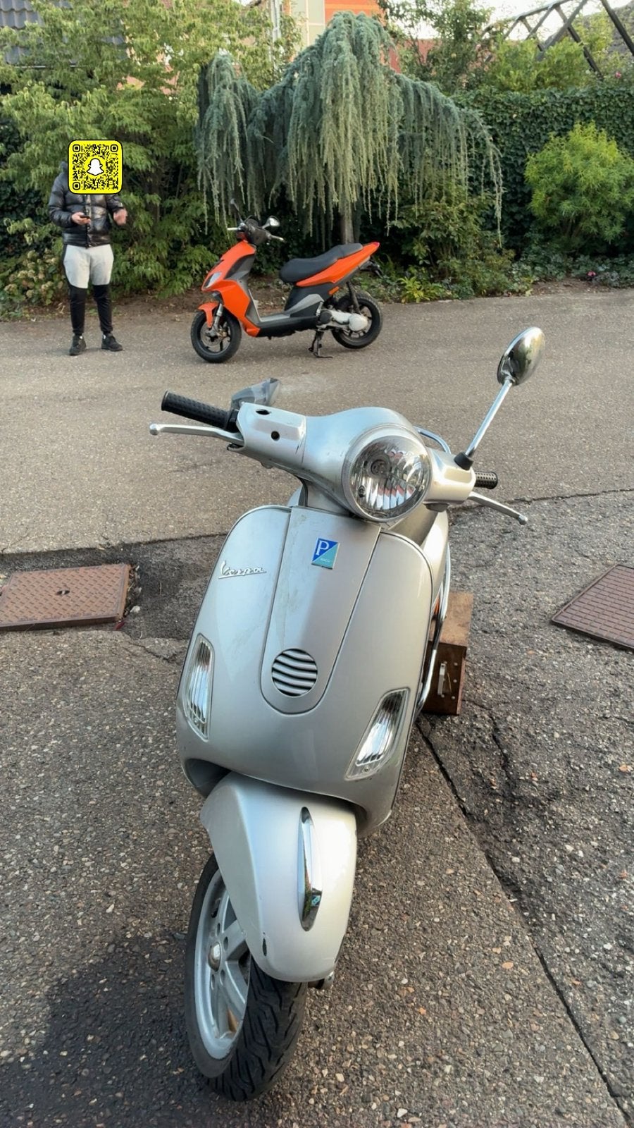 Teruil/Tekoop Vespa LX 172cc AC op Brom, Ophalen, Tweetakt, Zo goed als nieuw, Vespa