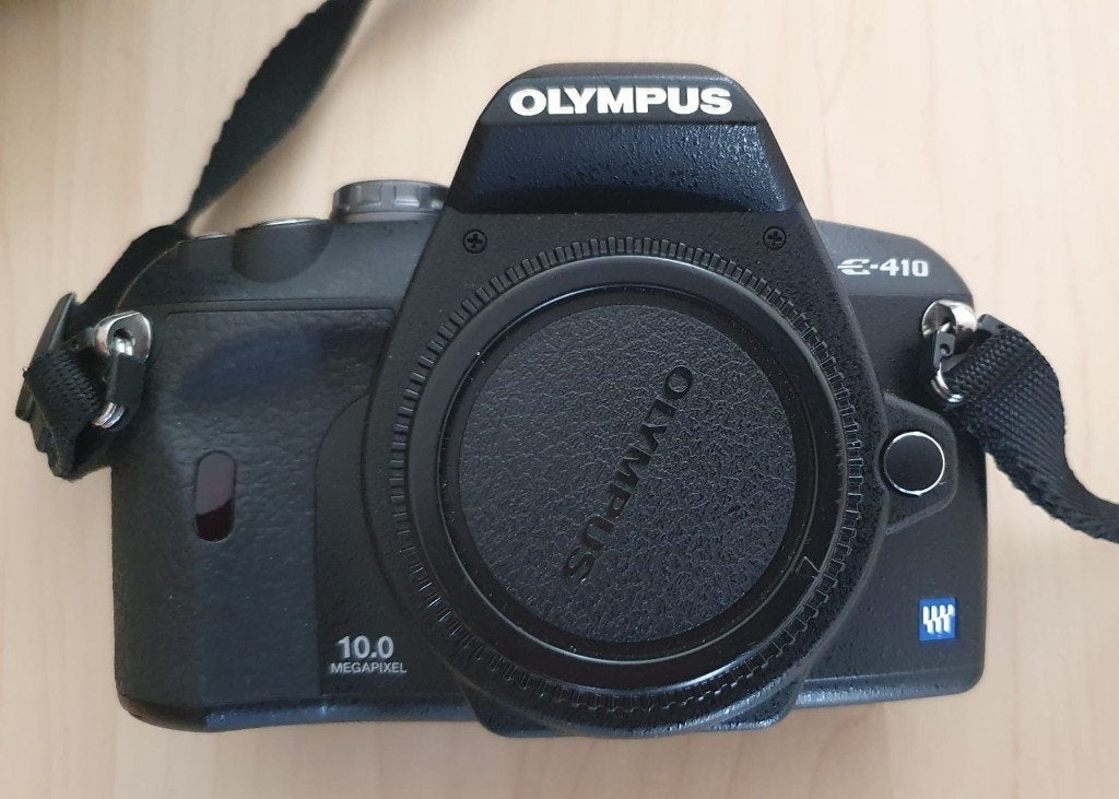 Complete Olympus E-410 camera, Audio, Tv en Foto, Fotocamera's Digitaal, Ophalen, Spiegelreflex, Zo goed als nieuw, Olympus