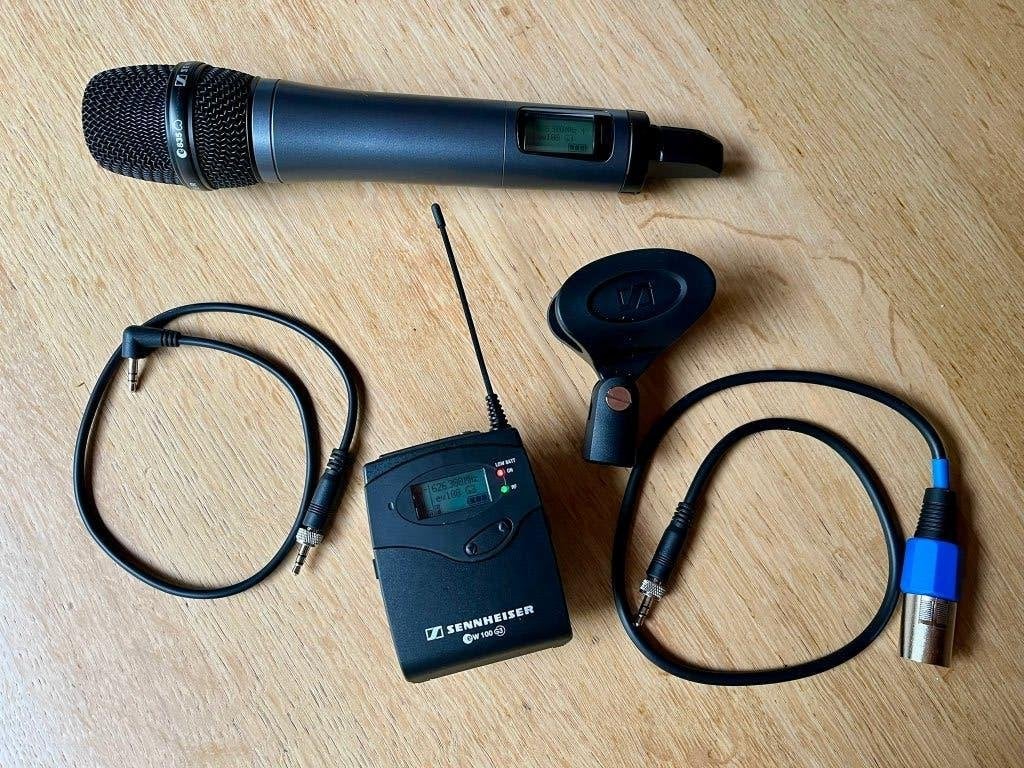 Sennheiser EW 135-P G3 draadloze microfoonset | 626–668 MHz, Ophalen of Verzenden, Zo goed als nieuw, Overige typen, Draadloos