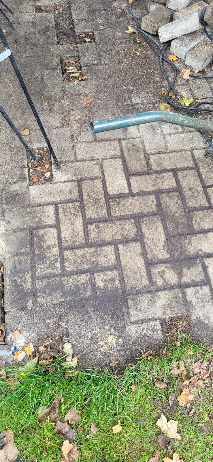 Beton klinkers 21x10x5,5 - Gebruikt, Ophalen, Gebruikt, Klinkers, 10 m² of meer