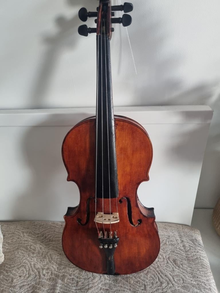 Altviool antonius stradivarius, Ophalen of Verzenden, Gebruikt, 4/4-viool, Met koffer