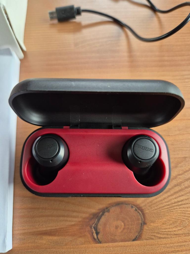 Kappa Draadloze Bluetooth Oordopjes met Oplaadcase, Audio, Tv en Foto, Koptelefoons, Ophalen of Verzenden, Zo goed als nieuw, Overige merken