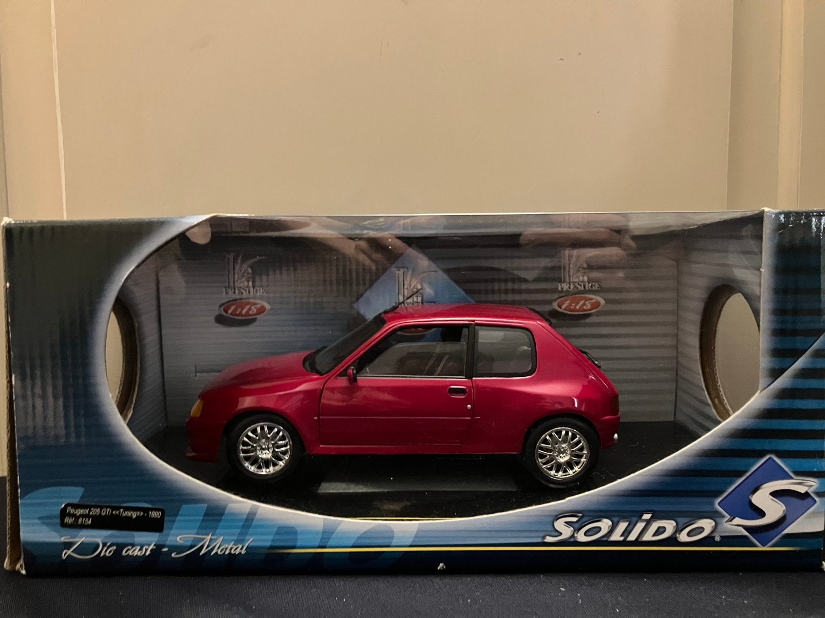 Peugeot 205 gti tuning dimma, Ophalen of Verzenden, Zo goed als nieuw, Solido