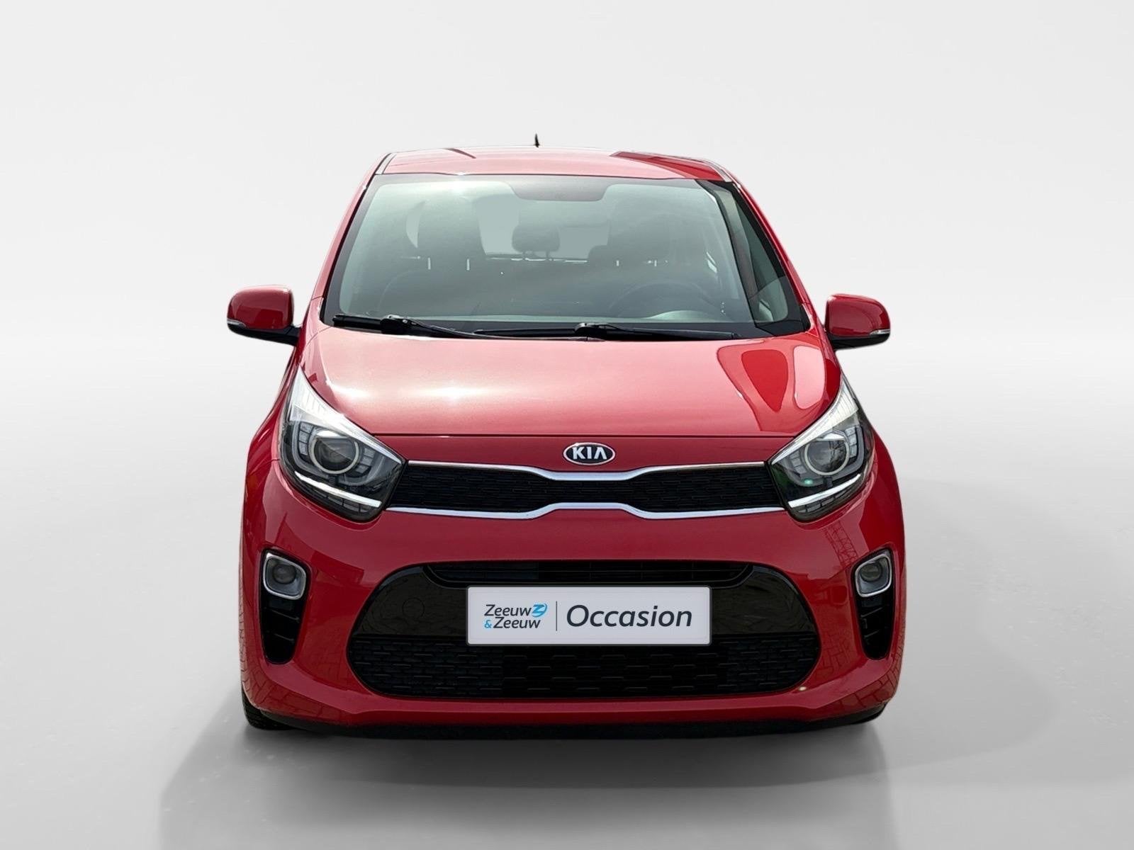 Kia Picanto 1.0 CVVT First Edition | All-Seasonbanden /Apple, Auto's, Kia, 12 maanden, Stof, Gebruikt, Euro 6