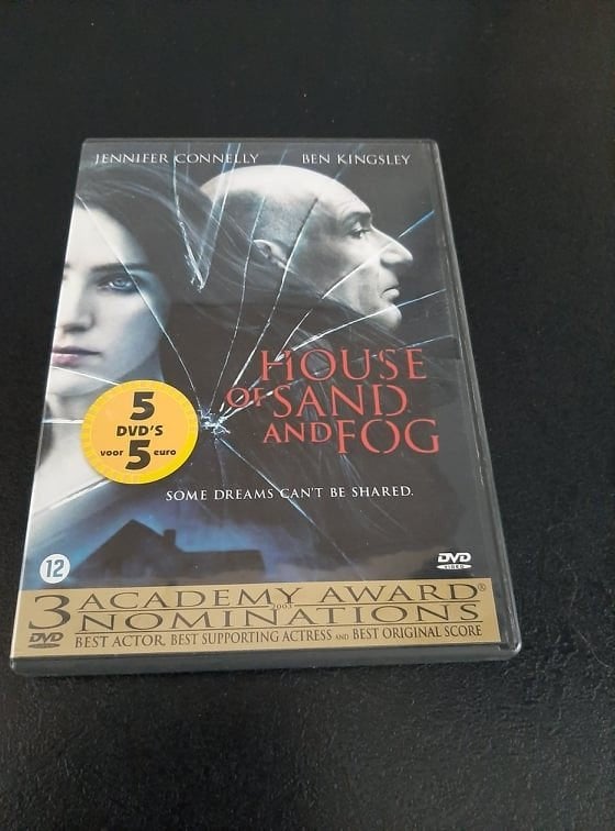 House of sand and fog, Jennifer Connelly, Ben Kingsley!, Vanaf 12 jaar, Ophalen of Verzenden, Gebruikt, Overige genres