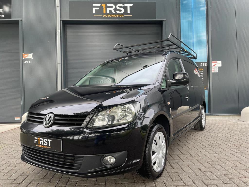 Volkswagen Caddy 2.0 TDI Dsg Maxi Airco Pdc Cruise Marge, Euro 5, 1502 kg, Gebruikt, Zwart