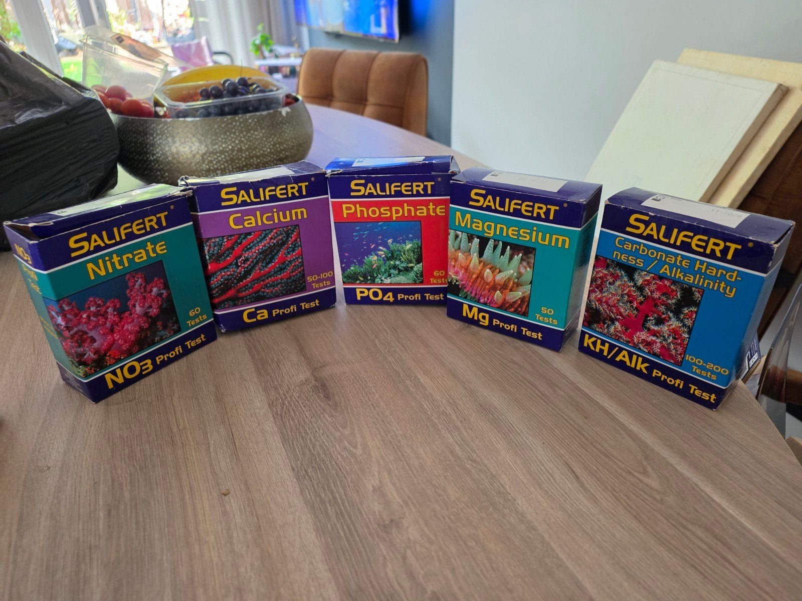 test setjes zeeaquarium, Ophalen of Verzenden