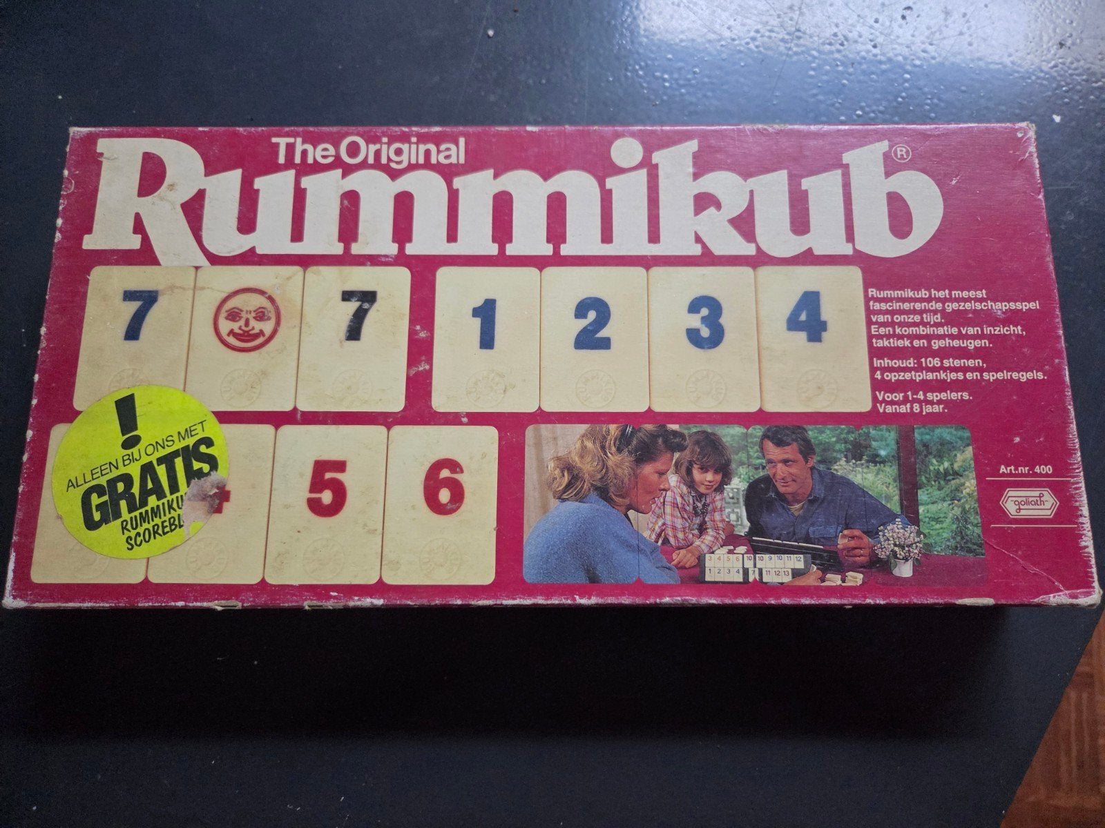 Rummikub - Het Originele Cijferspel, Een of twee spelers, Ophalen, Gebruikt, Goliath