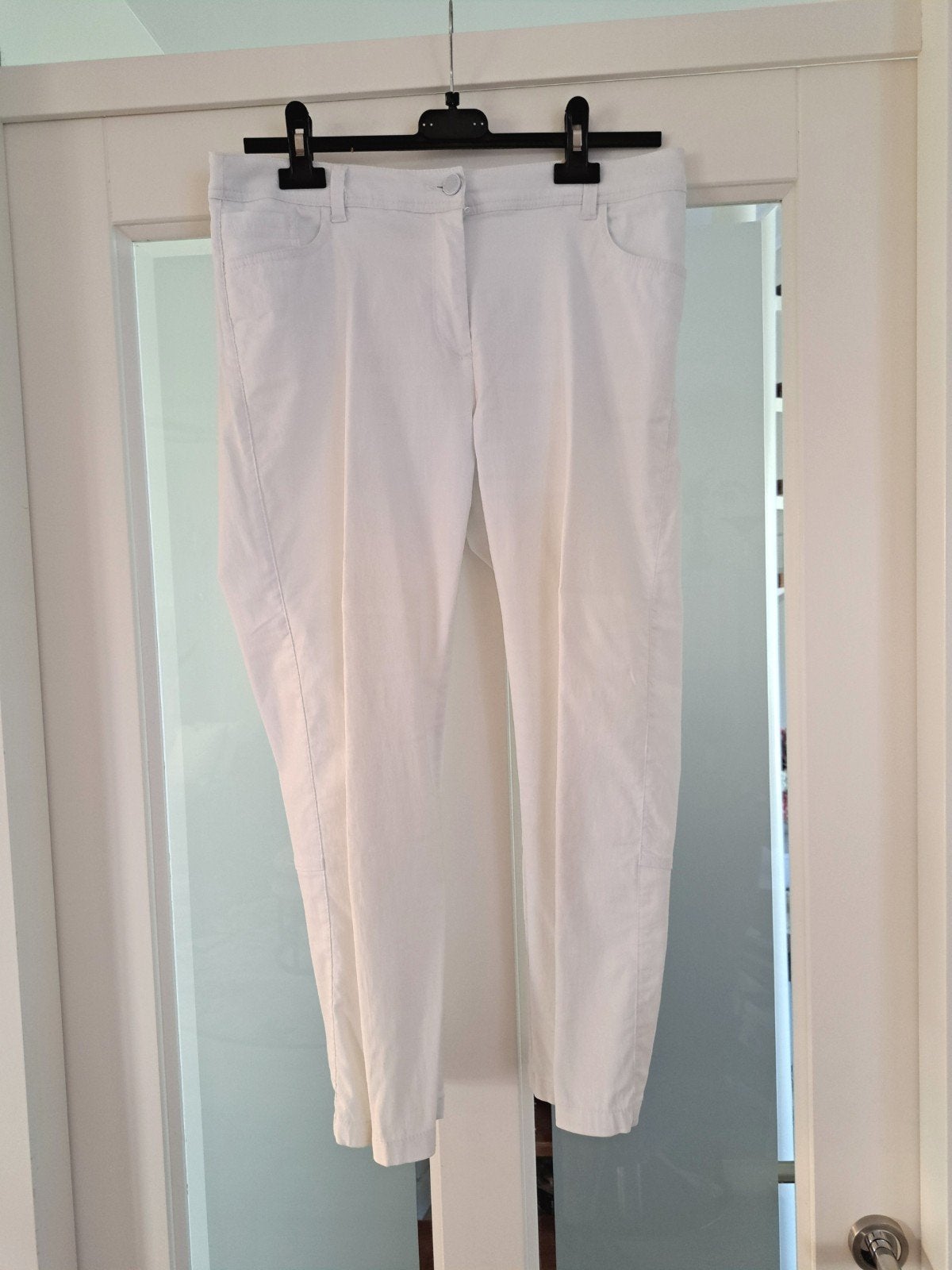 Witte broek, Maat 38/40 (M), Wit, Ophalen of Verzenden, Onbekend