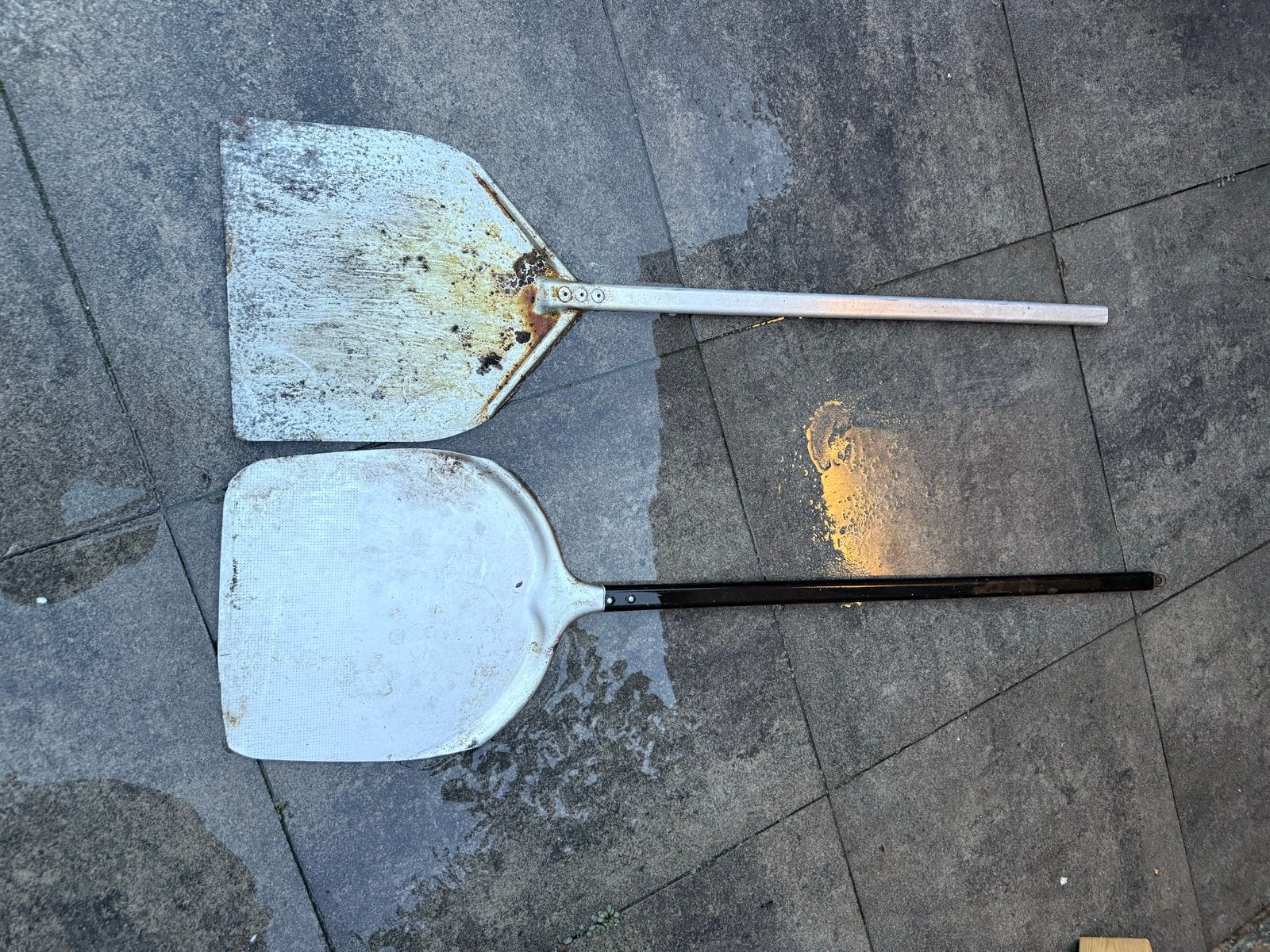 Pizzascheppen - Set van 2, Ophalen of Verzenden, Gebruikt