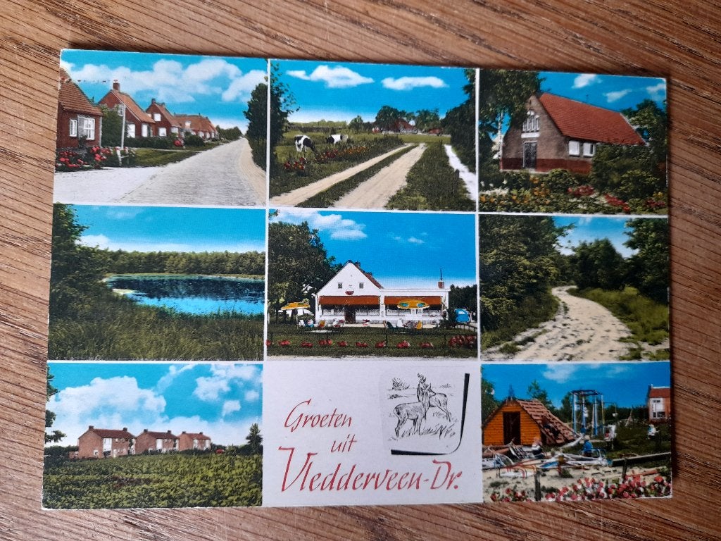 DIVERSE ANSICHTKAART NEDERLAND BESCHREVEN MET POSTZEGEL, Ophalen of Verzenden, 1960 tot 1980, Gelopen, Limburg