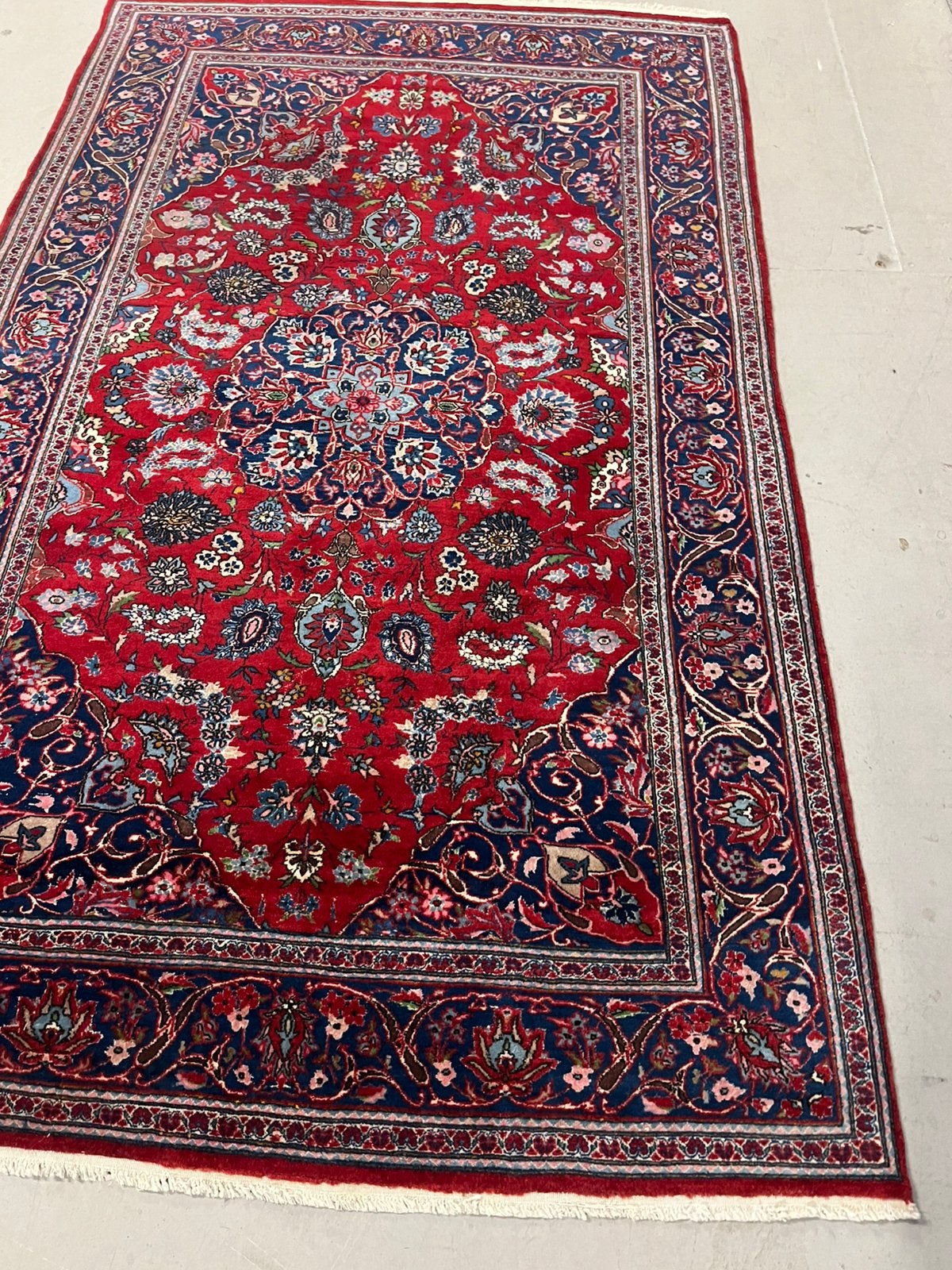 Perzish Tapijt handgemaakte iran 230x138, Ophalen, 100 tot 150 cm, Overige kleuren, 200 cm of meer