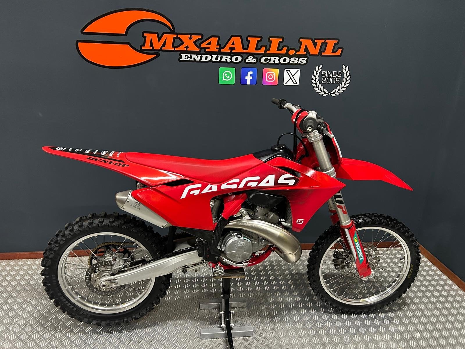 KTM Gas Gas MC 250 TBi 2-takt E-start slechts 52 uur ! No 12, 250 cc, Crossmotor, Gebruikt, Bedrijf