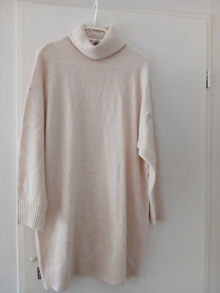 Veritas gebreide coltrui jurk, trui crème, maat S/M, Kleding | Dames, Veritas, Overige kleuren, Nieuw, Ophalen of Verzenden
