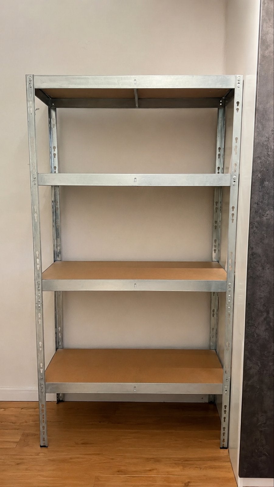 Zo goed als nieuwe stellingkast 180x90x40 - Verstelbaar, Ophalen, Zo goed als nieuw