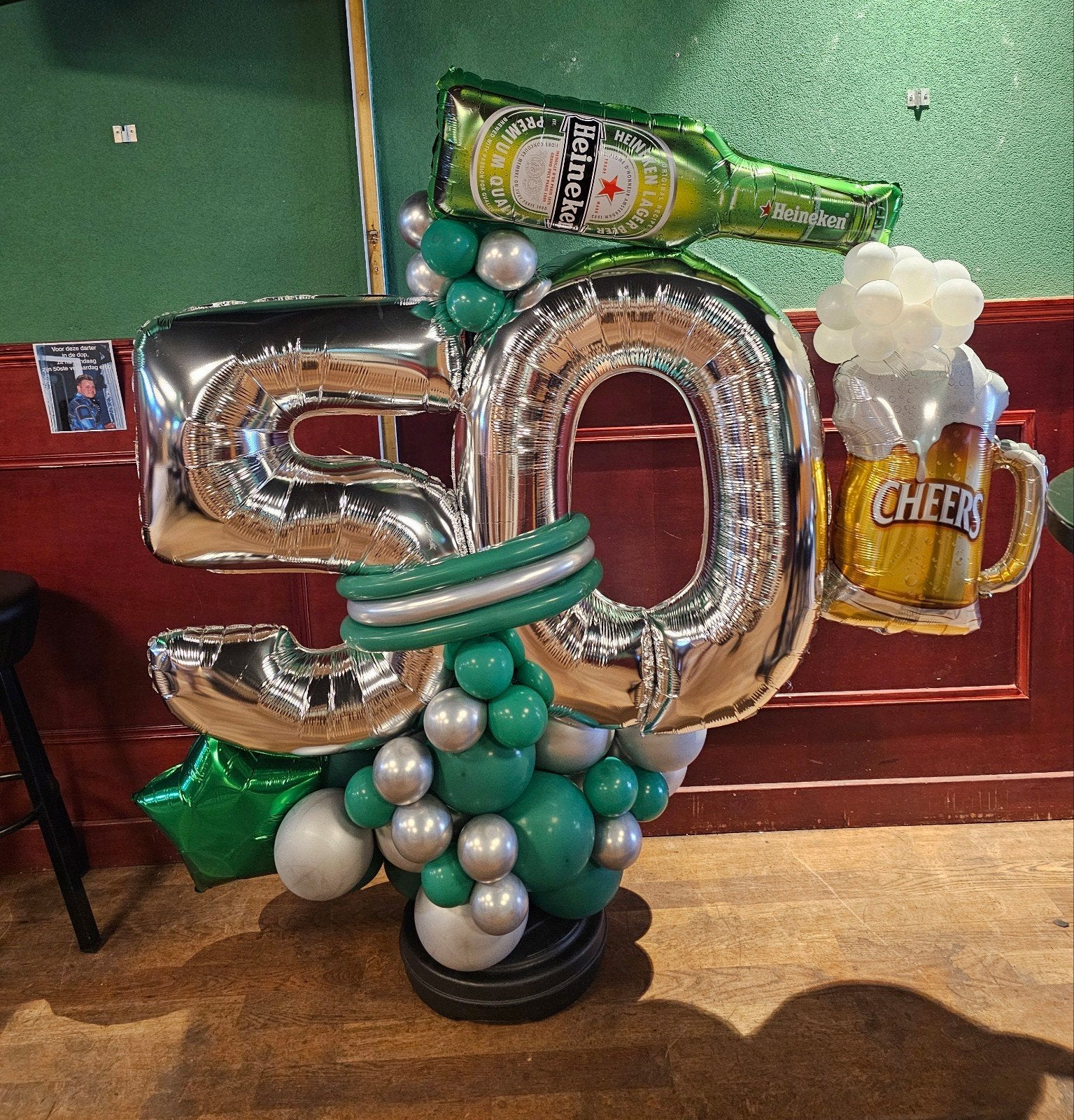 Feest ballon decoratie, Hobby en Vrije tijd, Ophalen of Verzenden, Zo goed als nieuw, Geboorte of Huwelijk