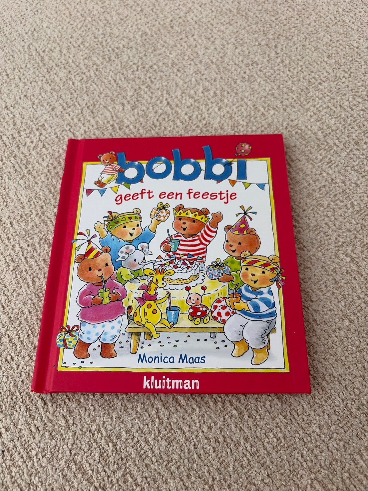 Bobbi geeft een feestje - Monica Maas, Ophalen of Verzenden, Zo goed als nieuw, 2 tot 3 jaar