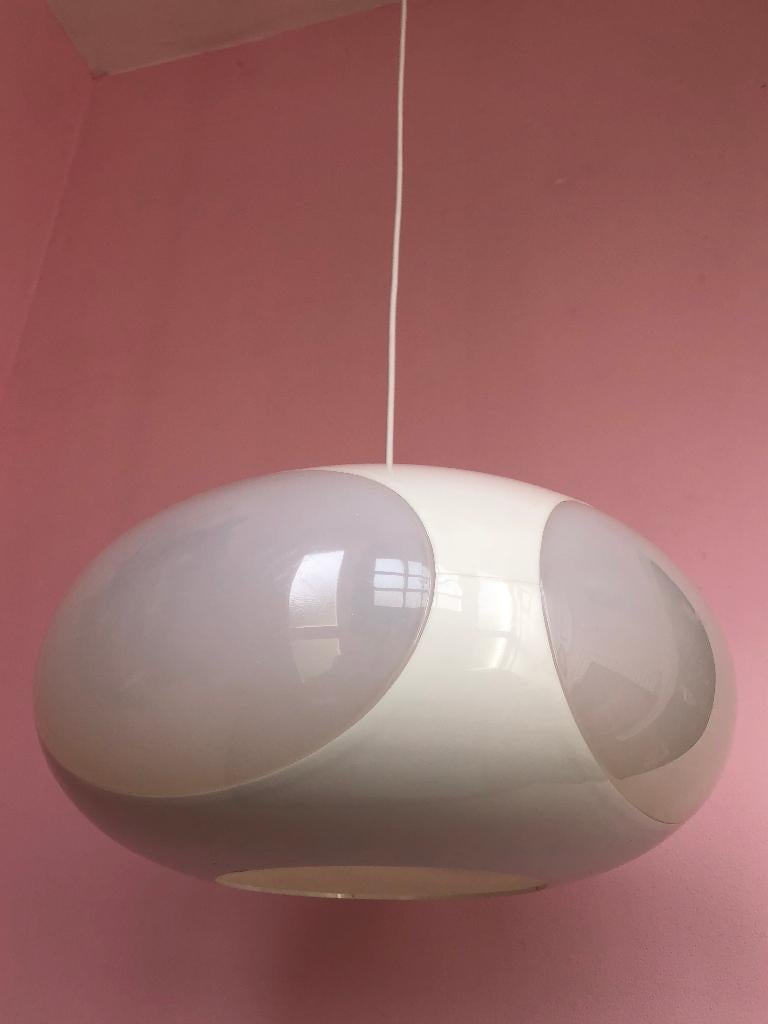 Space age "bug eye" lamp, vintage design, Ophalen of Verzenden, Zo goed als nieuw, Kunststof, Minder dan 50 cm