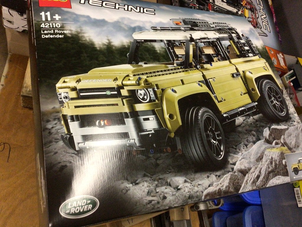 lego technic 42110 Defender Landrover, Ophalen, Lego, Zo goed als nieuw, Complete set
